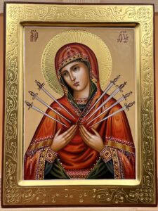 Богородица «Семистрельная» Образец 15 Ижевск